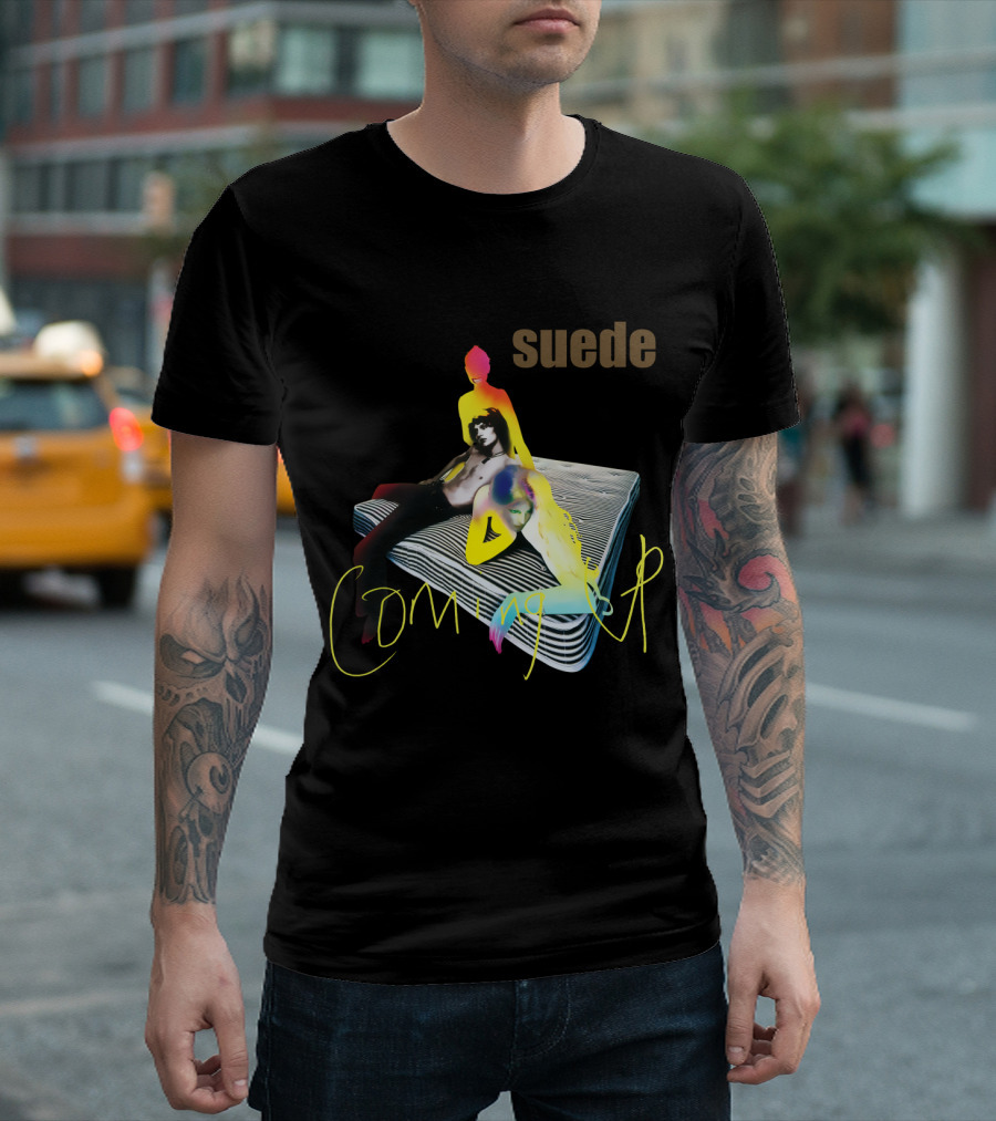 SUEDE Coming Up Album Cover T-Shirt