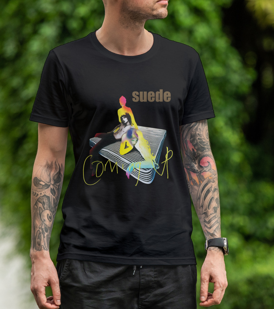 SUEDE Coming Up Album Cover T-Shirt