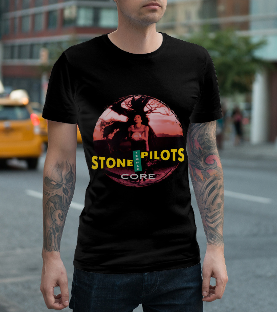 Stone Temple Pilots Core Album Cover T-Shirt
