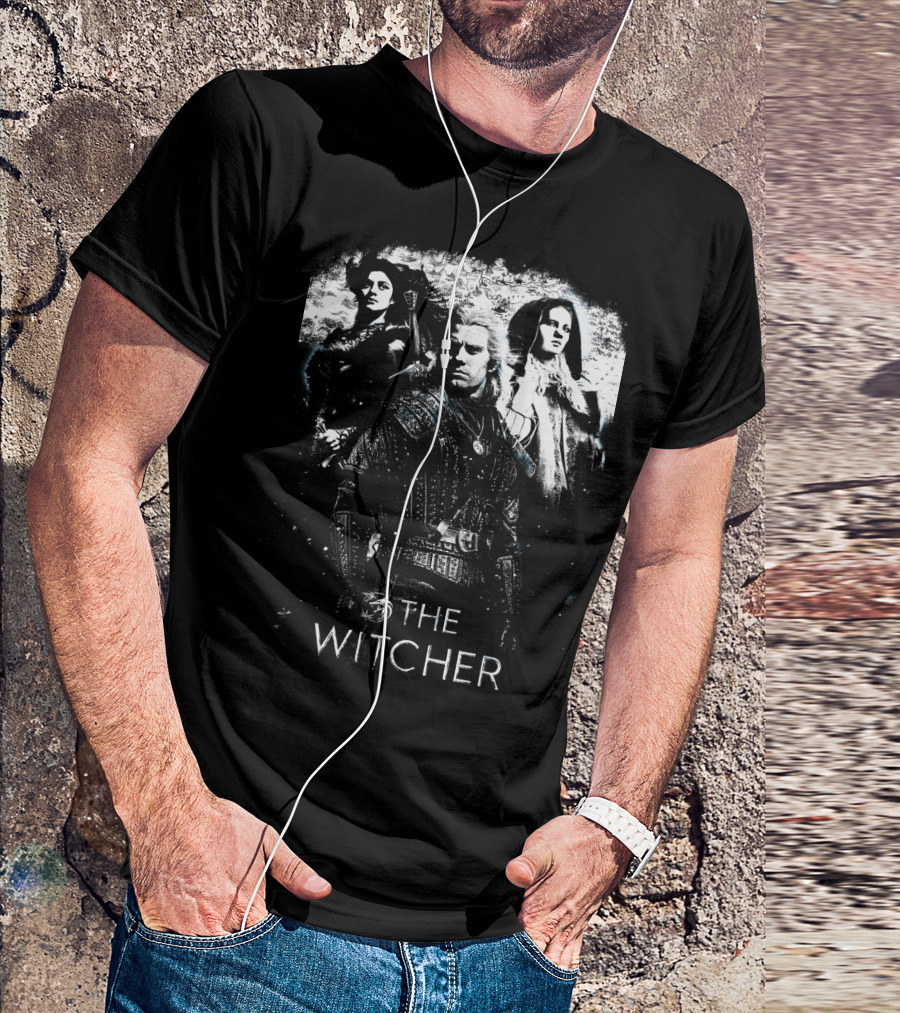 The Witcher Geralt Yennefer And Ciri Magical Adventure T-Shirt