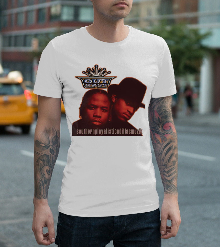 OutKast Southernplayalisticadillacmuzik Classic Album Cover T-Shirt