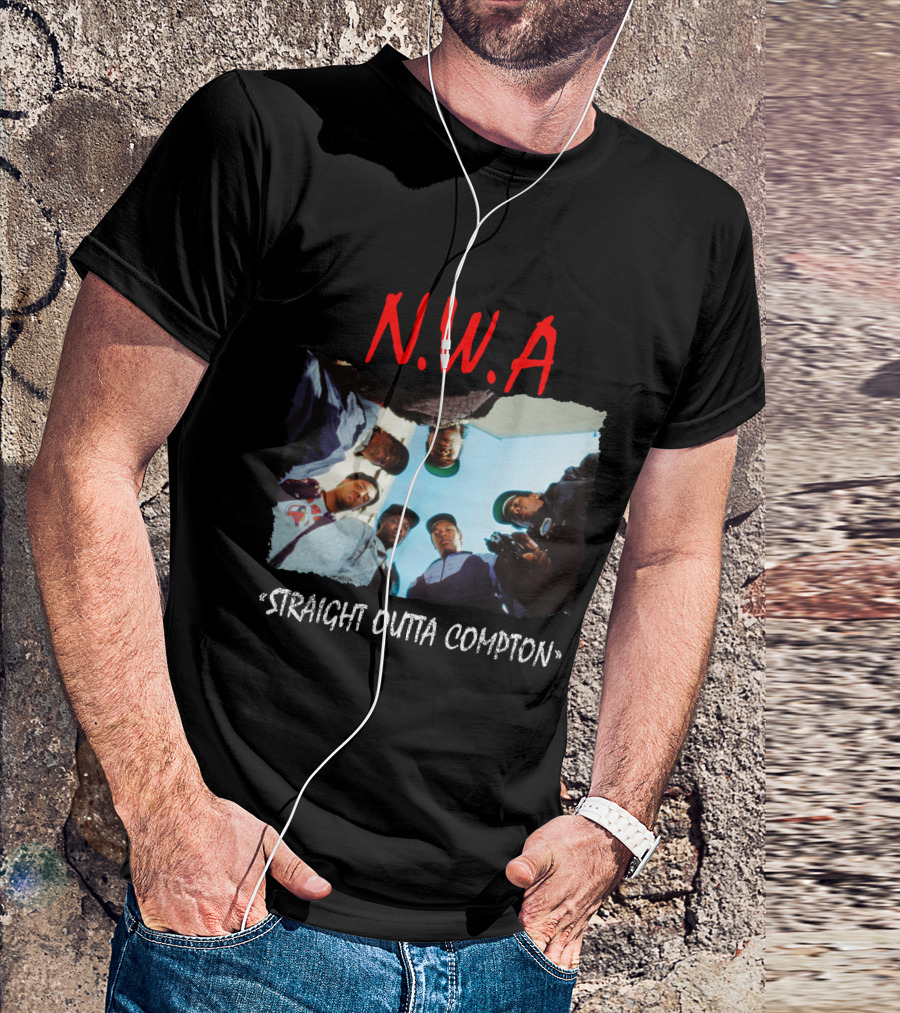 N.W.A Straight Outta Compton Iconic Group Photo T-Shirt