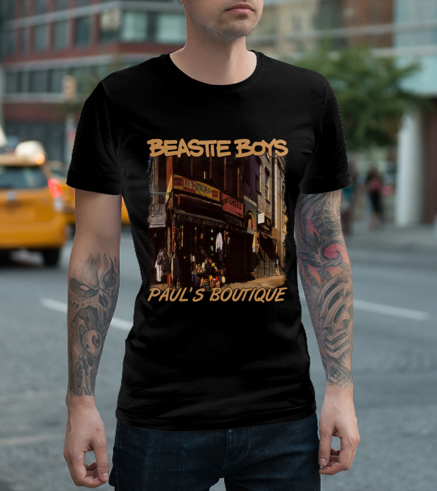 Beastie Boys Paul's Boutique Album Cover Urban Street Scene T-Shirt