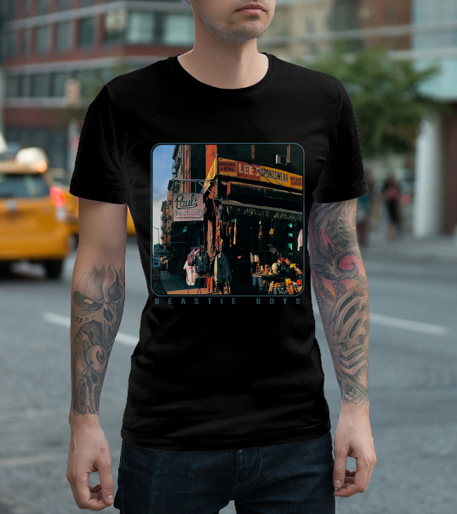 Beastie Boys Paul's Boutique Lee's Sportswear Wholesale Retail T-Shirt