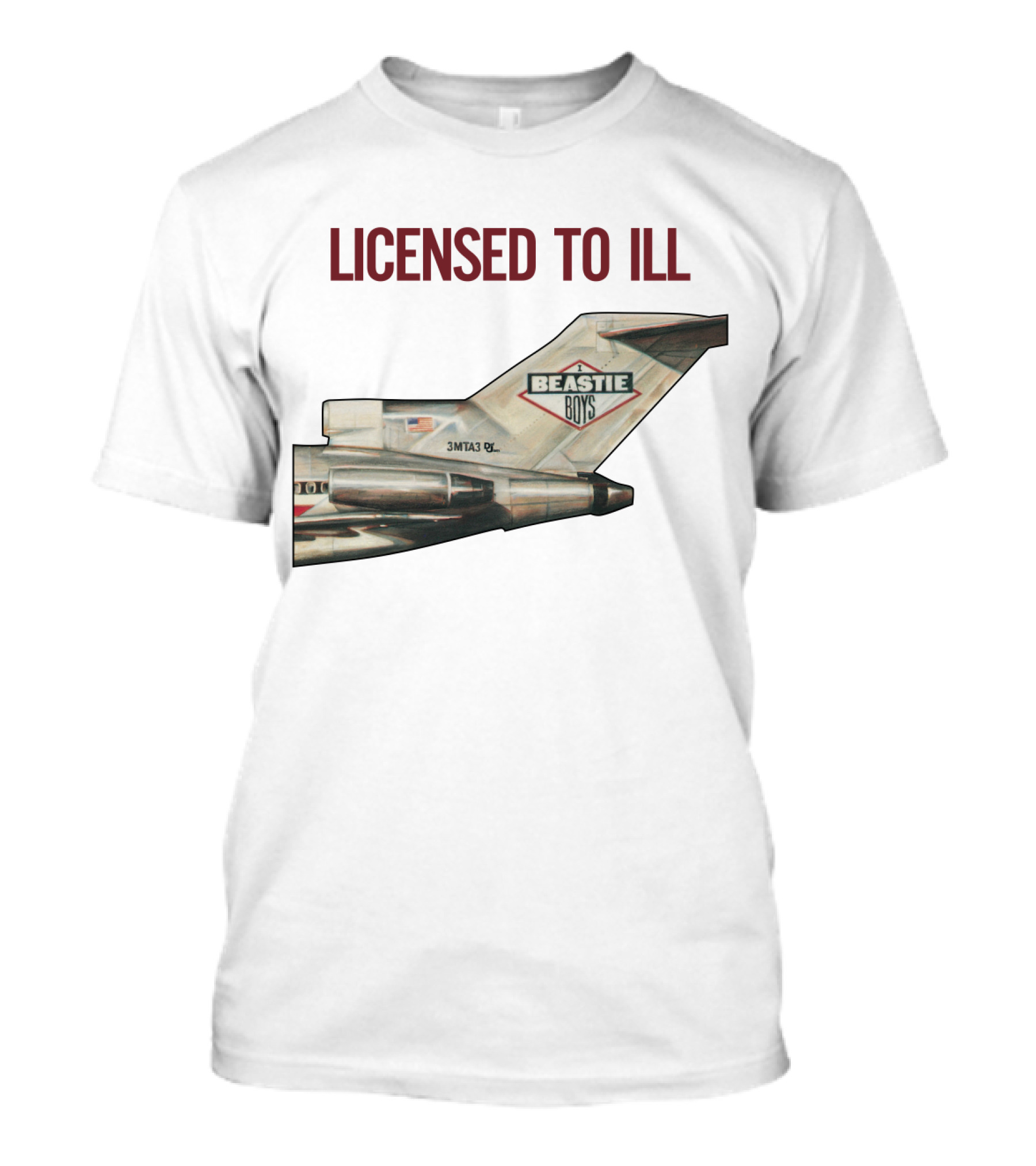 Beastie Boys Licensed To Ill Airplane Tail T-Shirt