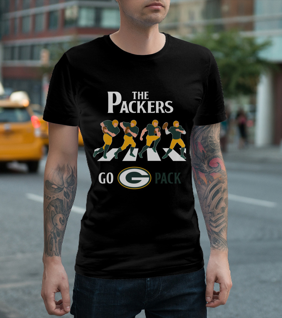 The Packers Go Pack Abbey Road T-Shirt