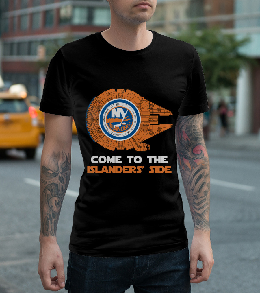 New York Islanders Millennium Falcon Come To The Islanders' Side T-Shirt