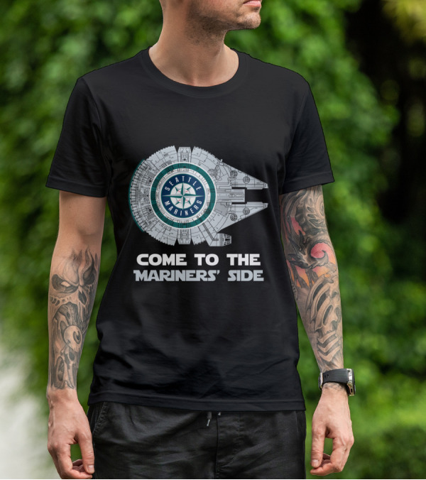 Seattle Mariners Millennium Falcon Come To The Mariners' Side T-Shirt