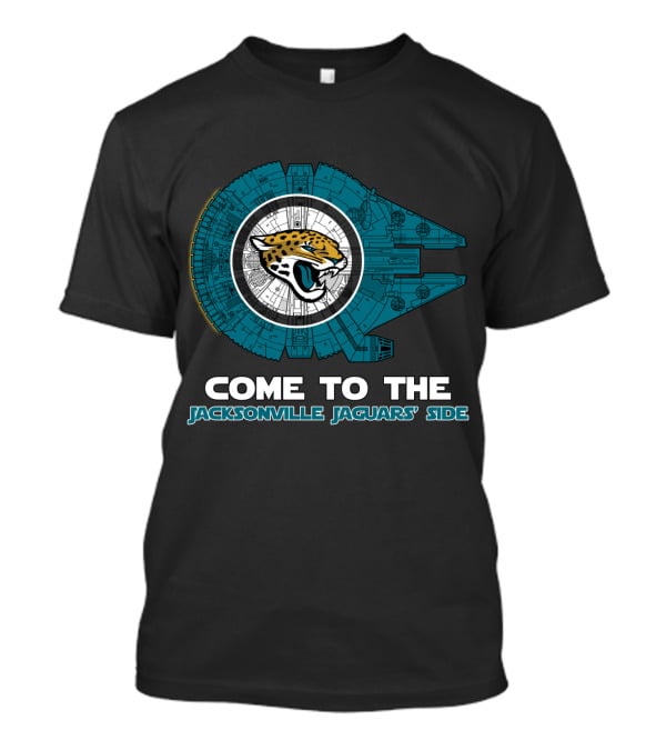Jacksonville Jaguars Millennium Falcon Come To The Side T-Shirt