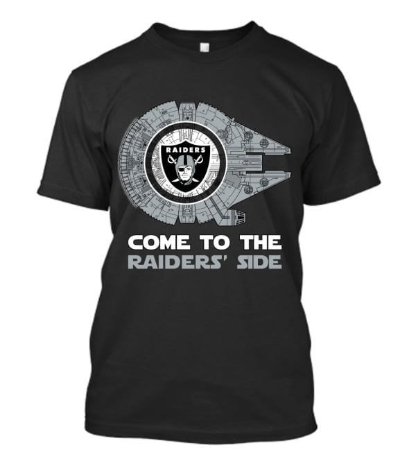 Raiders Millennium Falcon Come To The Raiders' Side T-Shirt