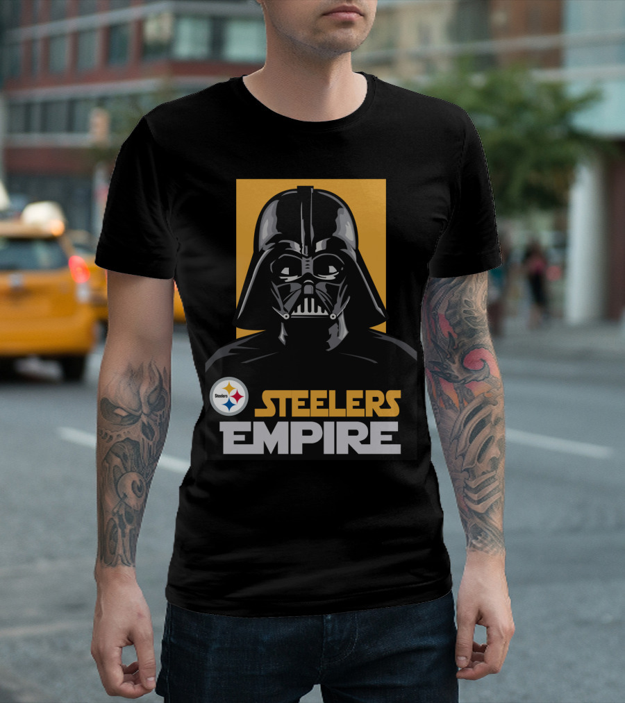 Steelers Empire Darth Vader Pittsburgh Steelers T-Shirt