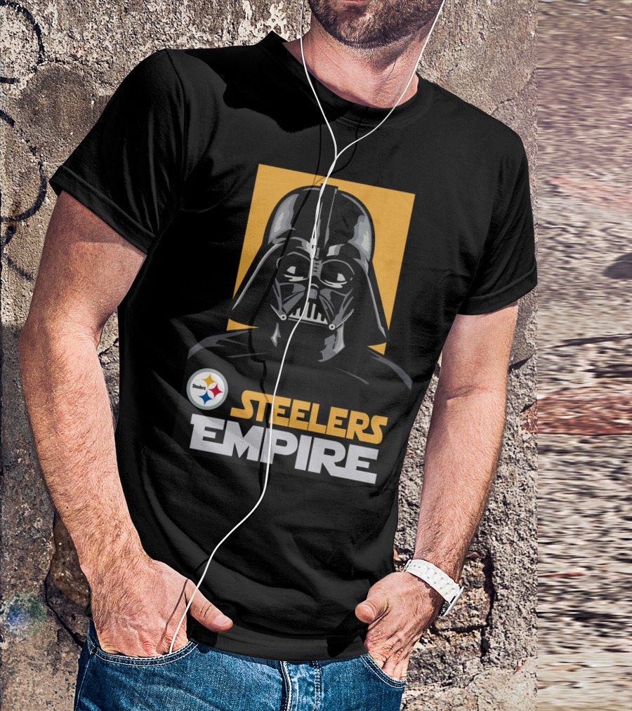 Steelers Empire Darth Vader Pittsburgh Steelers T-Shirt