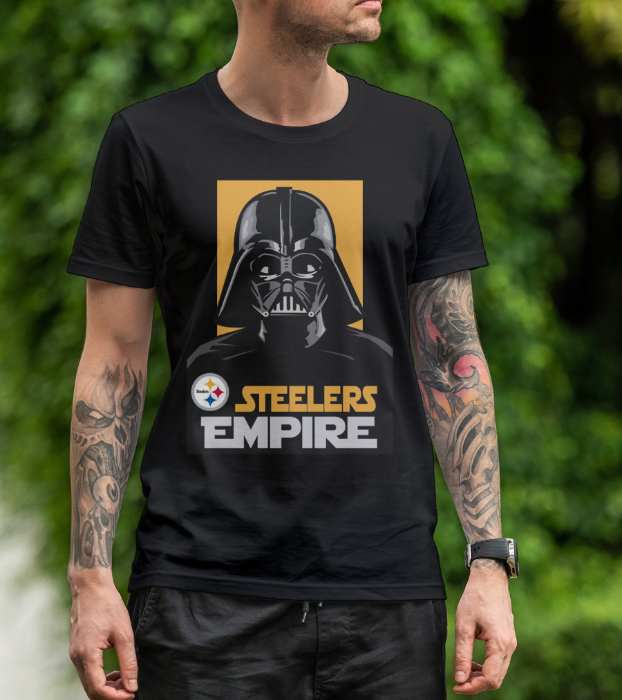 Steelers Empire Darth Vader Pittsburgh Steelers T-Shirt
