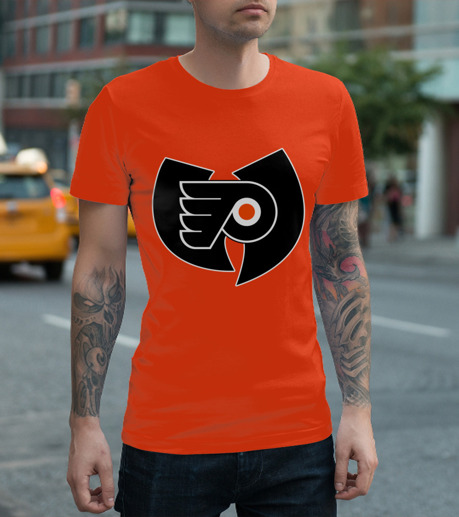 Philadelphia Flyers Wu-Tang Clan Mashup T-Shirt