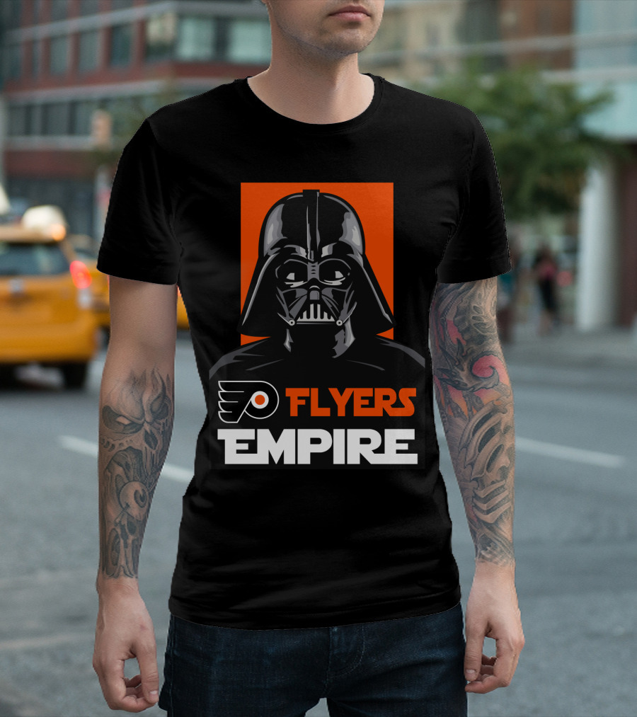 Flyers Empire Darth Vader Philadelphia NHL T-Shirt