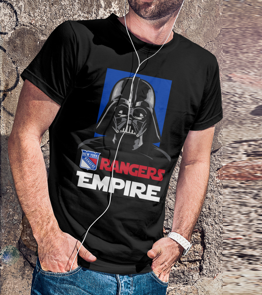 New York Rangers Darth Vader Empire NHL T-Shirt