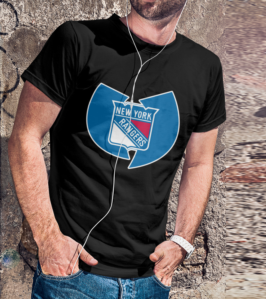 New York Rangers Wu Tang Clan Combination T-Shirt