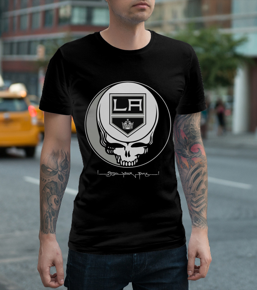 GRATEFUL DEAD Los Angeles Kings Steal Your Face T-Shirt