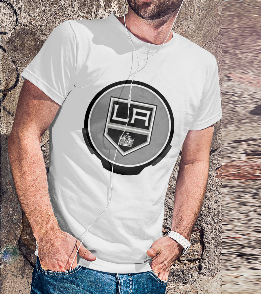 Power Decal LA Kings Logo Crest T-Shirt
