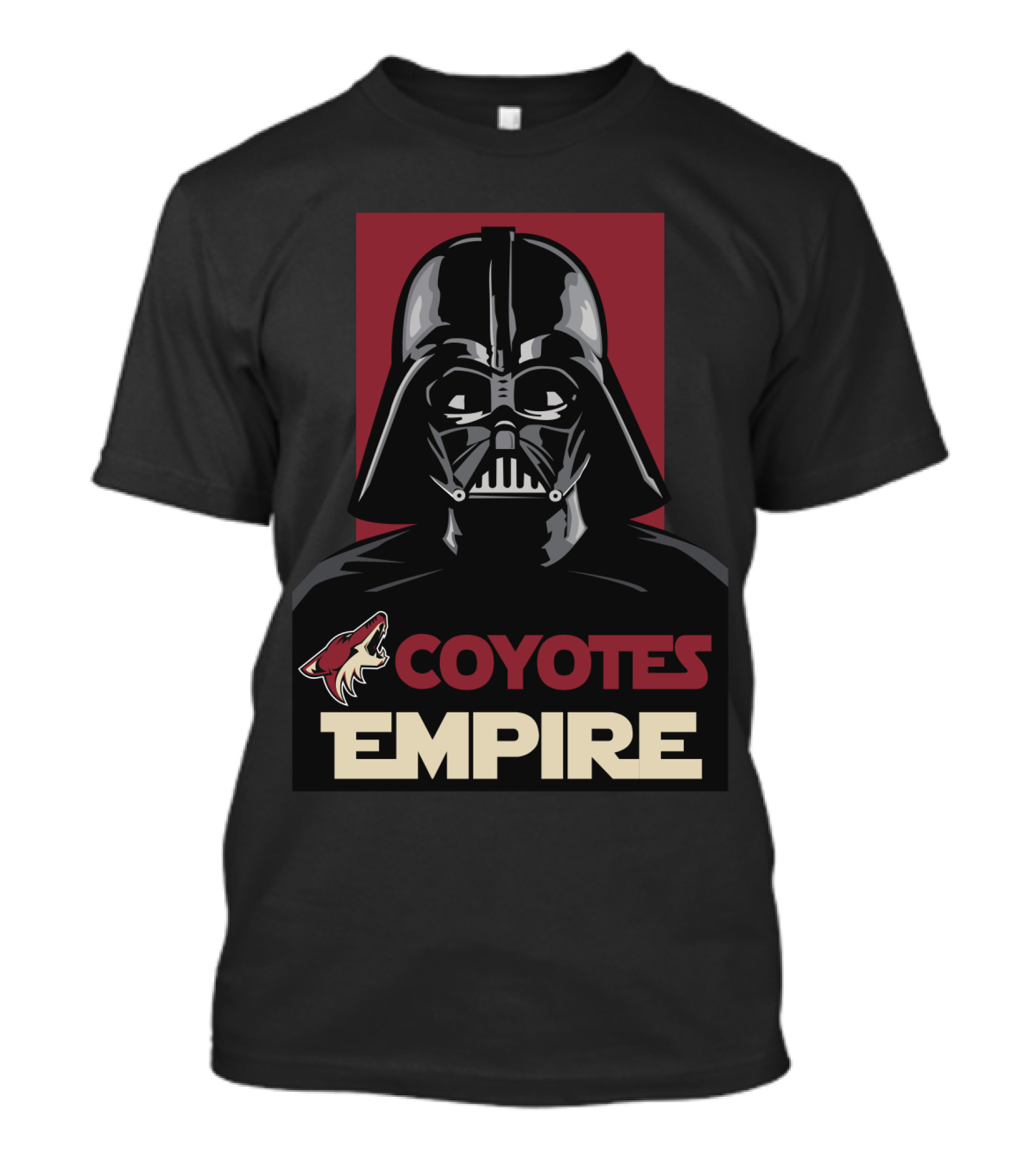 Arizona Coyotes Empire Darth Vader NHL T-Shirt