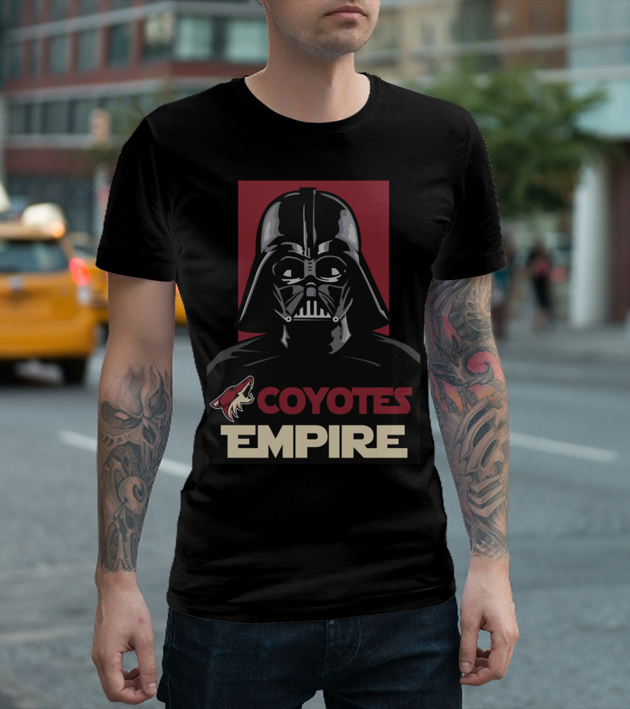 Arizona Coyotes Empire Darth Vader NHL T-Shirt