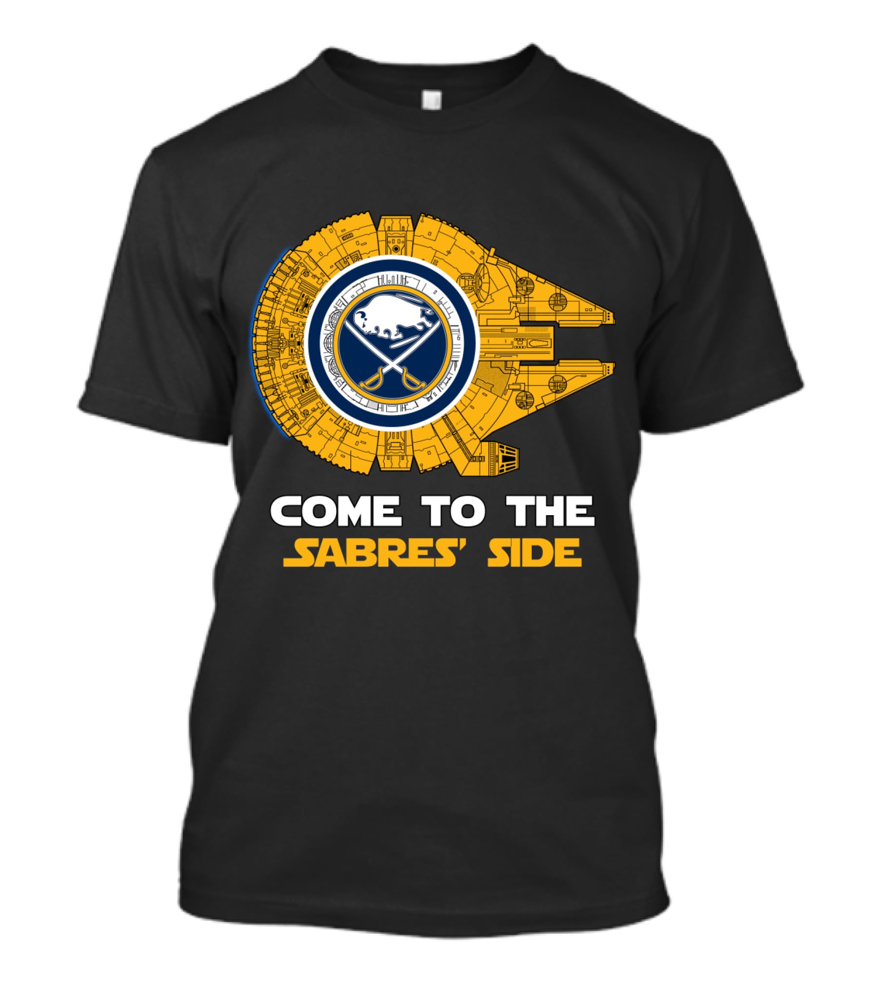 Buffalo Sabres Millennium Falcon Come To The Sabres' Side T-Shirt
