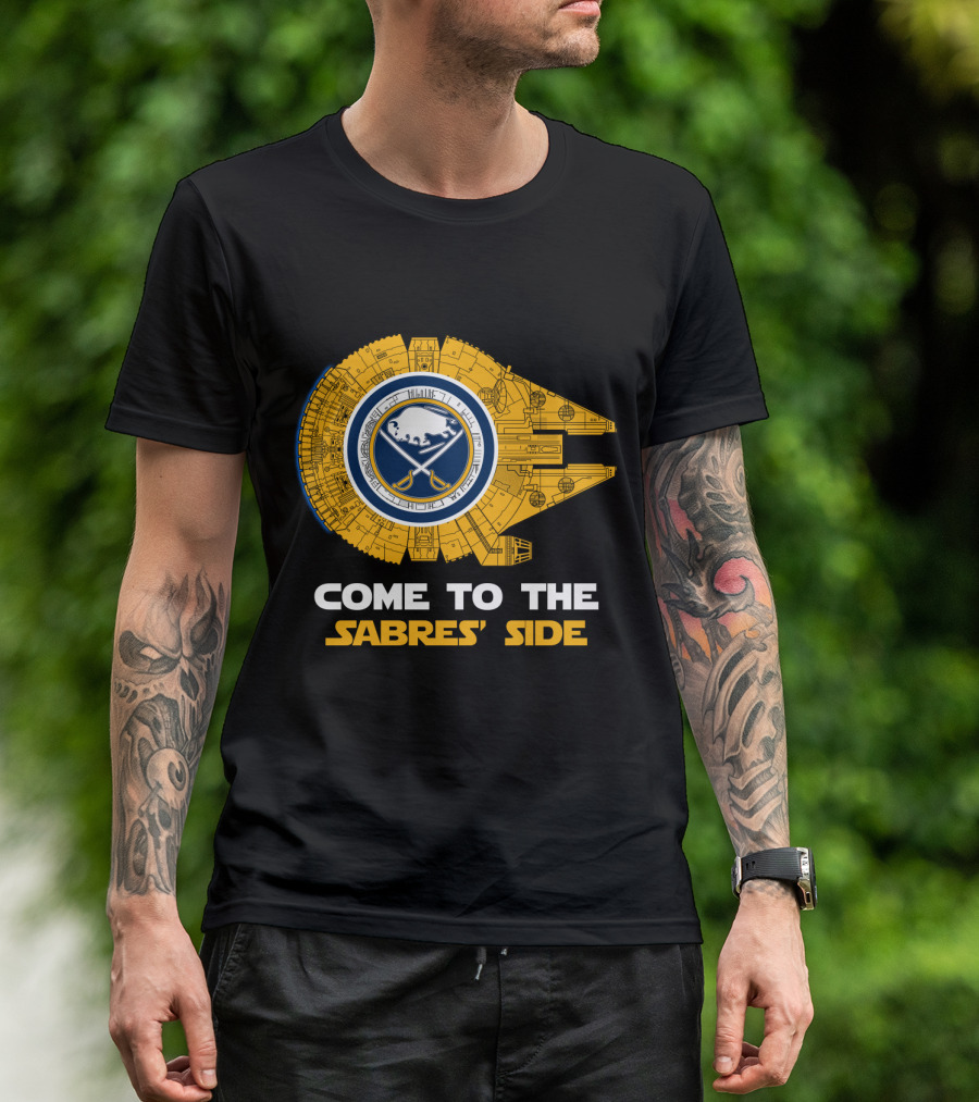 Buffalo Sabres Millennium Falcon Come To The Sabres' Side T-Shirt
