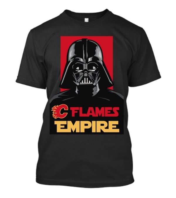 Calgary Flames Empire Darth Vader NHL T-Shirt