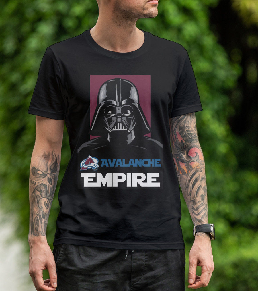 Avalanche Empire Colorado Avalanche Darth Vader NHL T-Shirt