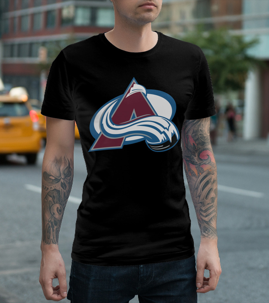 Colorado Avalanche NHL Team Logo Emblem T-Shirt