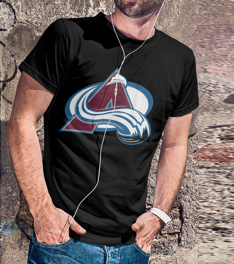 Colorado Avalanche NHL Team Logo Emblem T-Shirt