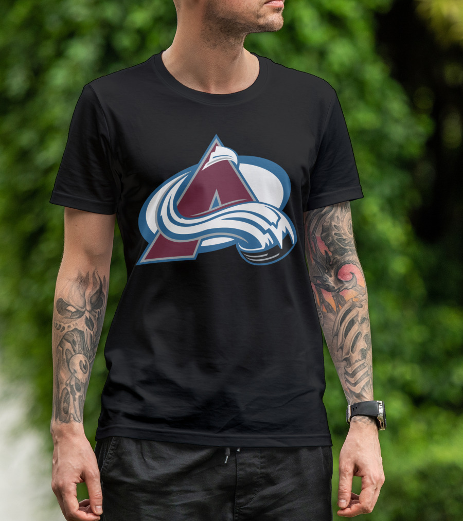 Colorado Avalanche NHL Team Logo Emblem T-Shirt