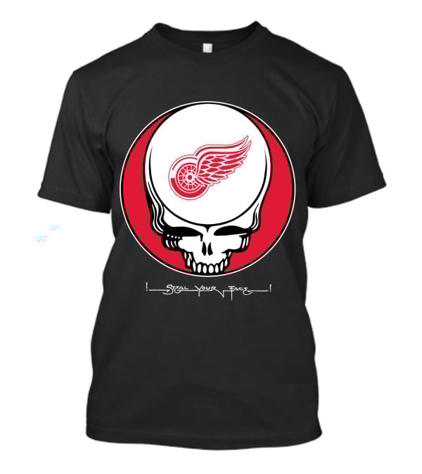 Grateful Dead Steal Your Face Detroit Red Wings T-Shirt