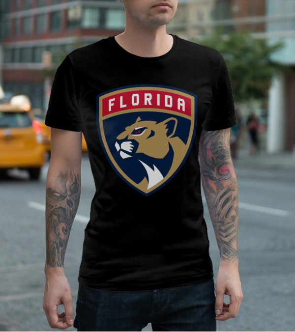 Florida Panthers Logo Bold Head T-Shirt