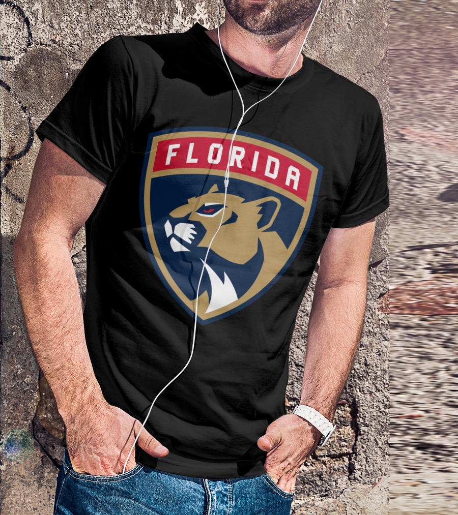 Florida Panthers Logo Bold Head T-Shirt
