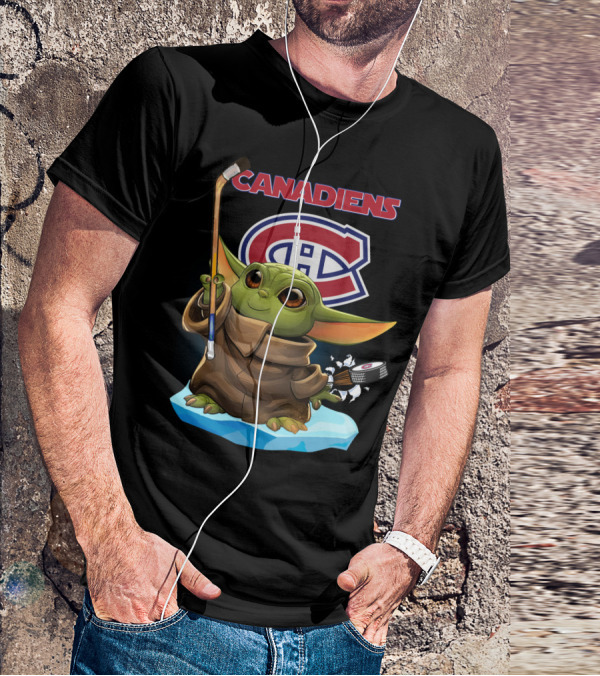 Canadiens Baby Alien Hockey Player Cosmic Nhl Montreal Canadiens T-Shirt