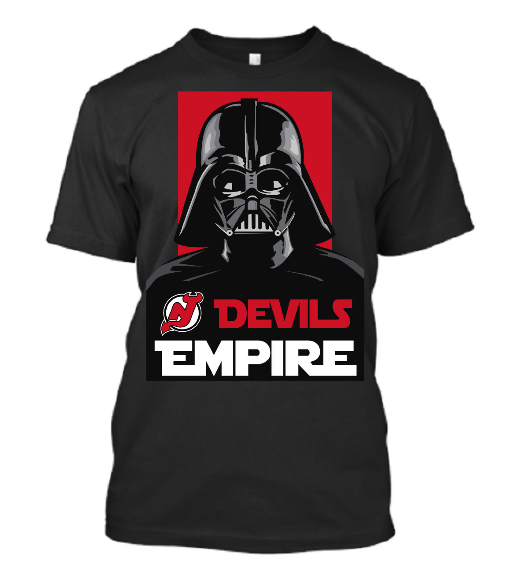 New Jersey Devils Empire Darth Vader NHL T-Shirt