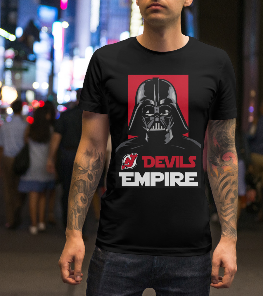 New Jersey Devils Empire Darth Vader NHL T-Shirt