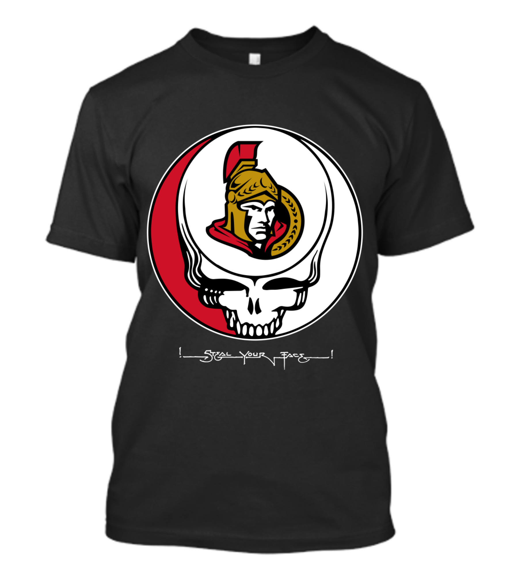 Steal Your Face Grateful Dead Ottawa Senators T-Shirt