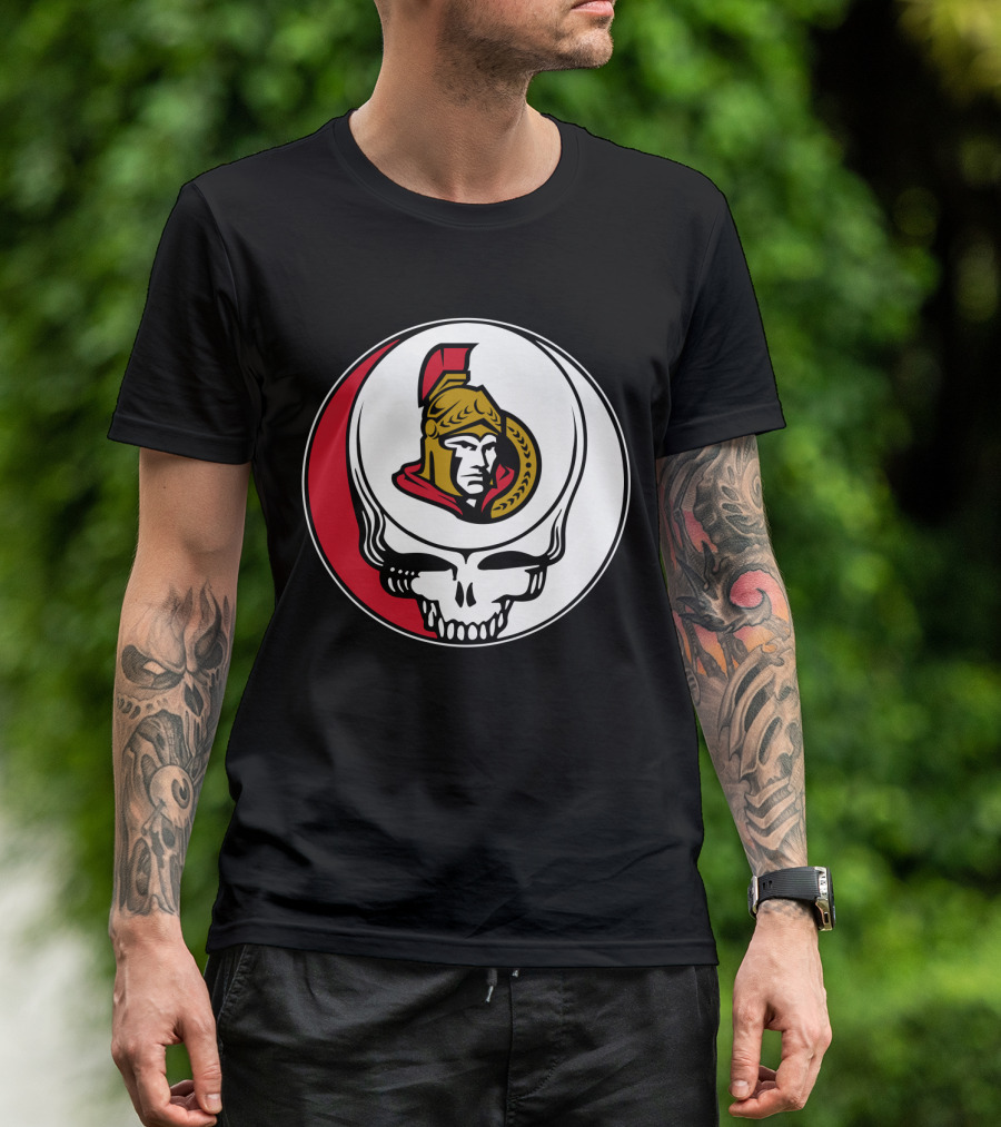 Ottawa Senators Skull T-Shirt