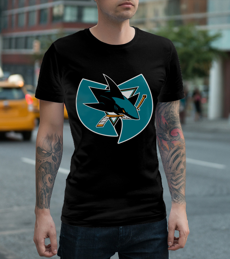 San Jose Sharks Wu-Tang Clan Fusion T-Shirt