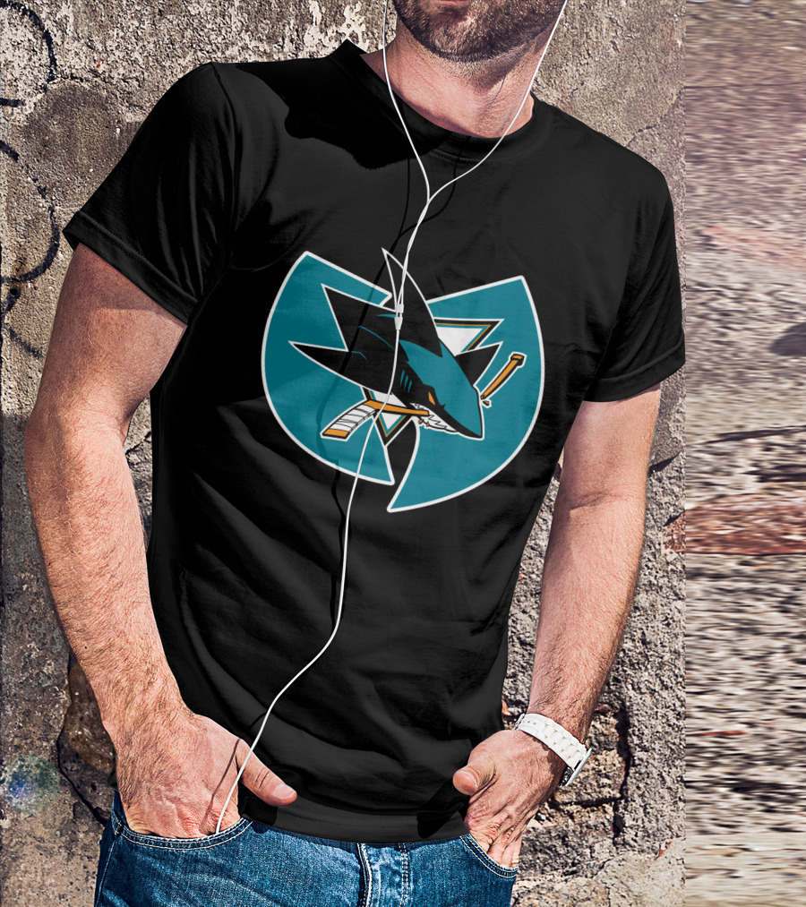 San Jose Sharks Wu-Tang Clan Fusion T-Shirt