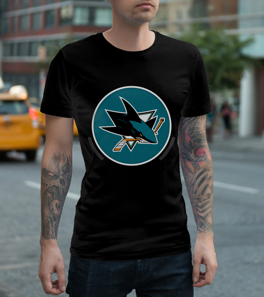 San Jose Sharks Power Decal T-Shirt