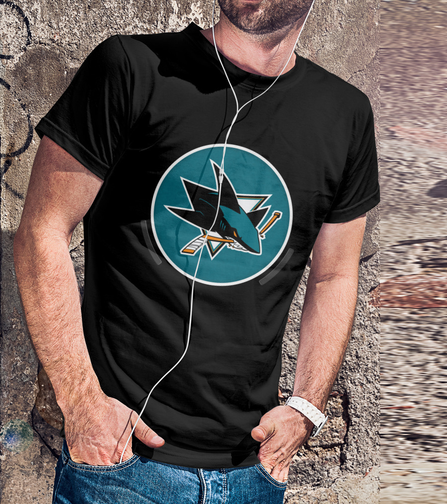 San Jose Sharks Power Decal T-Shirt