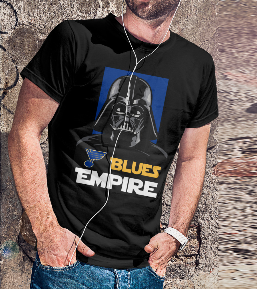 Blues Empire St Louis Darth Vader NHL T-Shirt