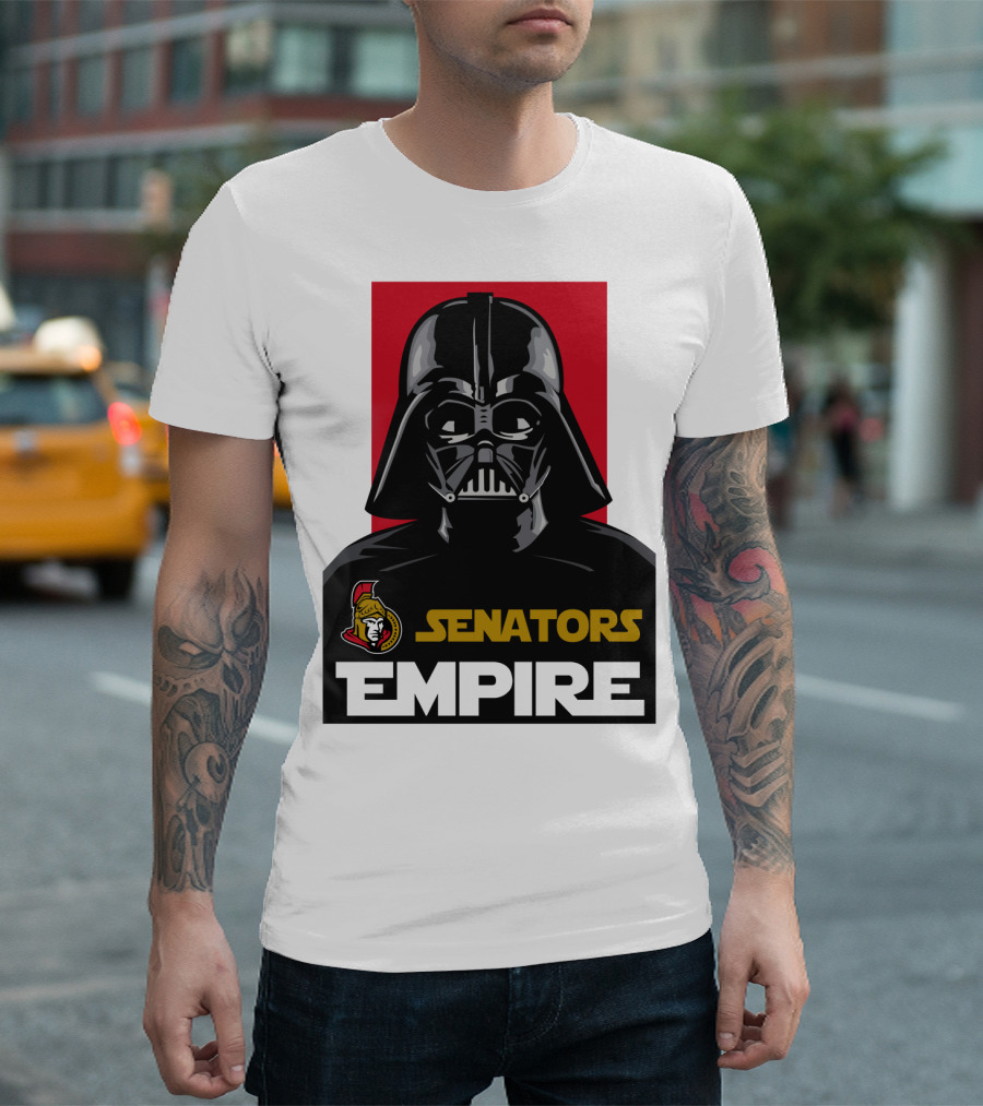 Ottawa Senators Darth Vader Empire NHL T-Shirt