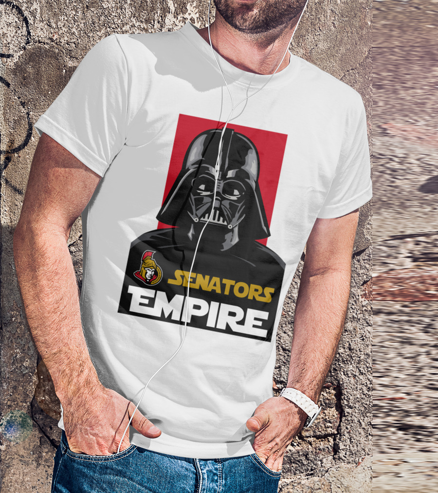 Ottawa Senators Darth Vader Empire NHL T-Shirt