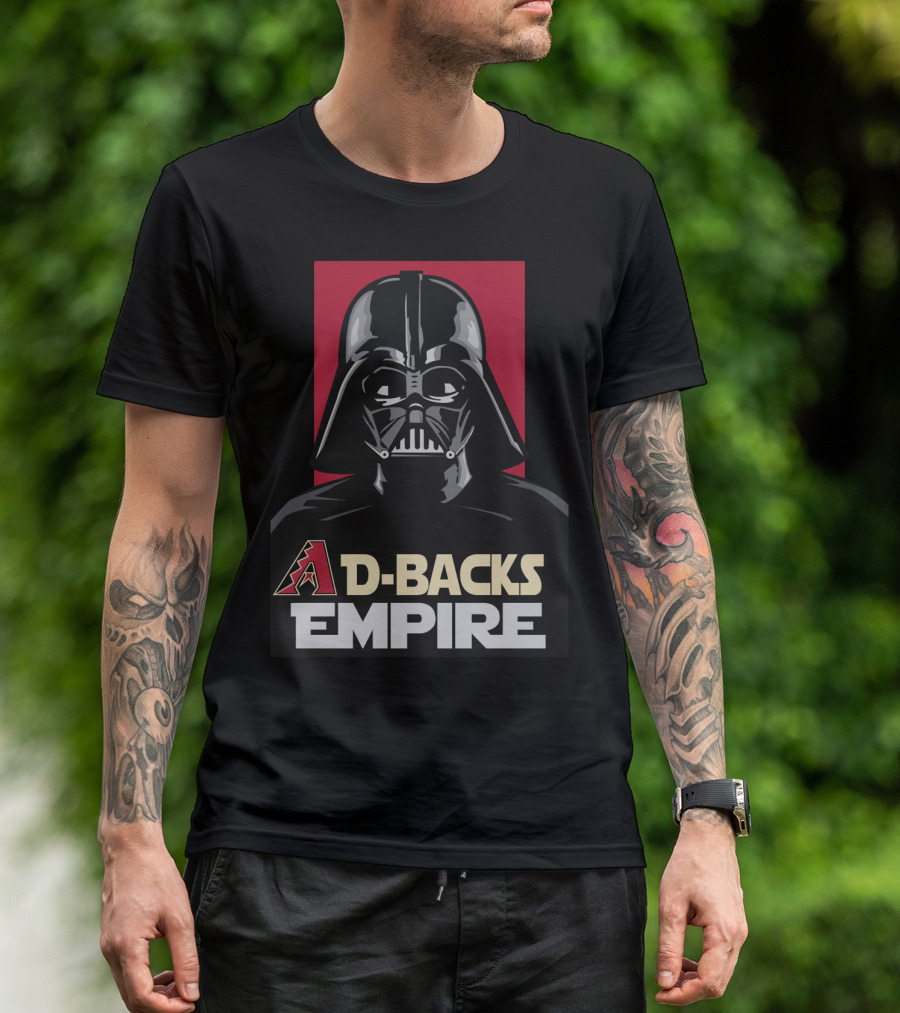 Arizona D-Backs Empire Darth Vader T-Shirt