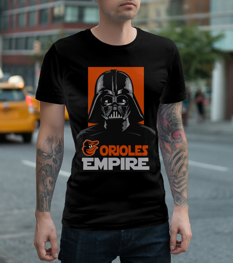 Baltimore Orioles Empire Darth Vader Orioles Empire T-Shirt