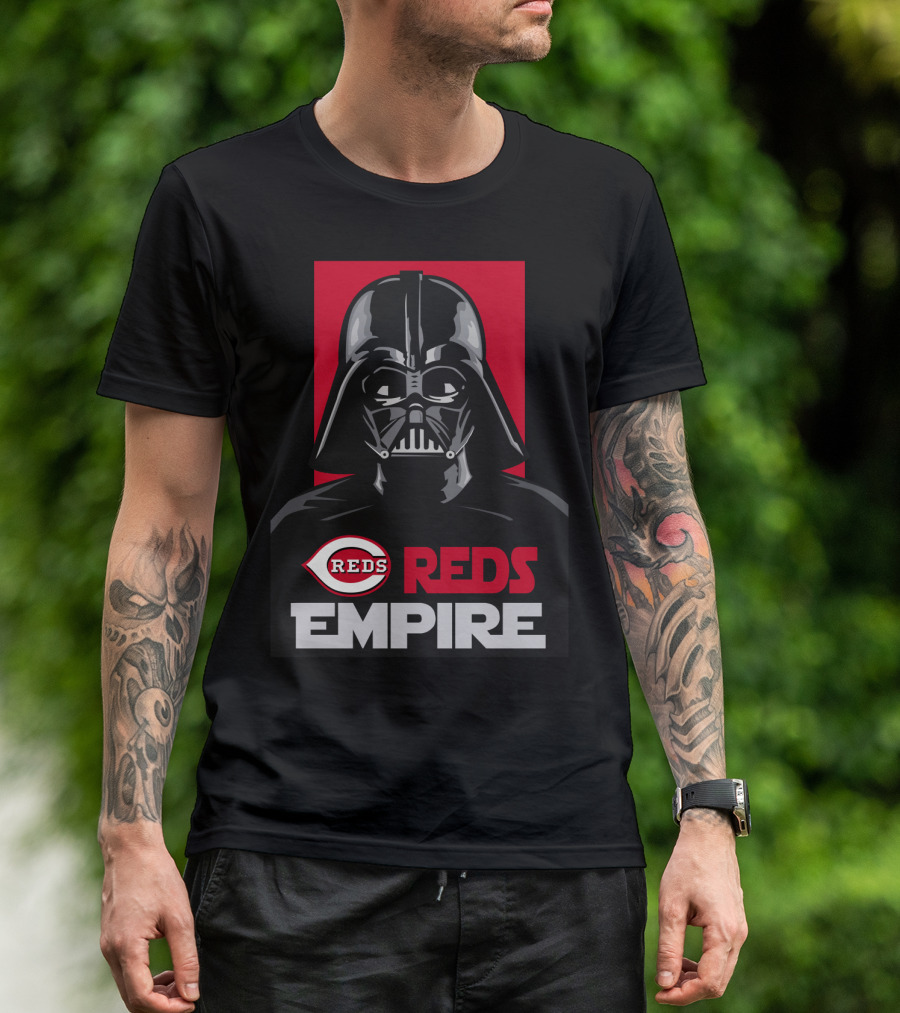 Cincinnati Reds Empire Reds Darth Vader T-Shirt